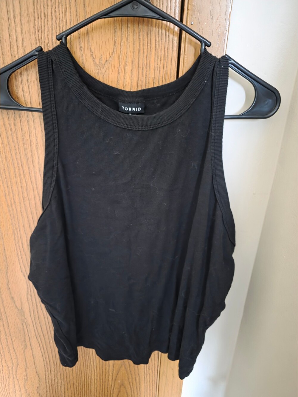 Torrid High Neck Crop Top